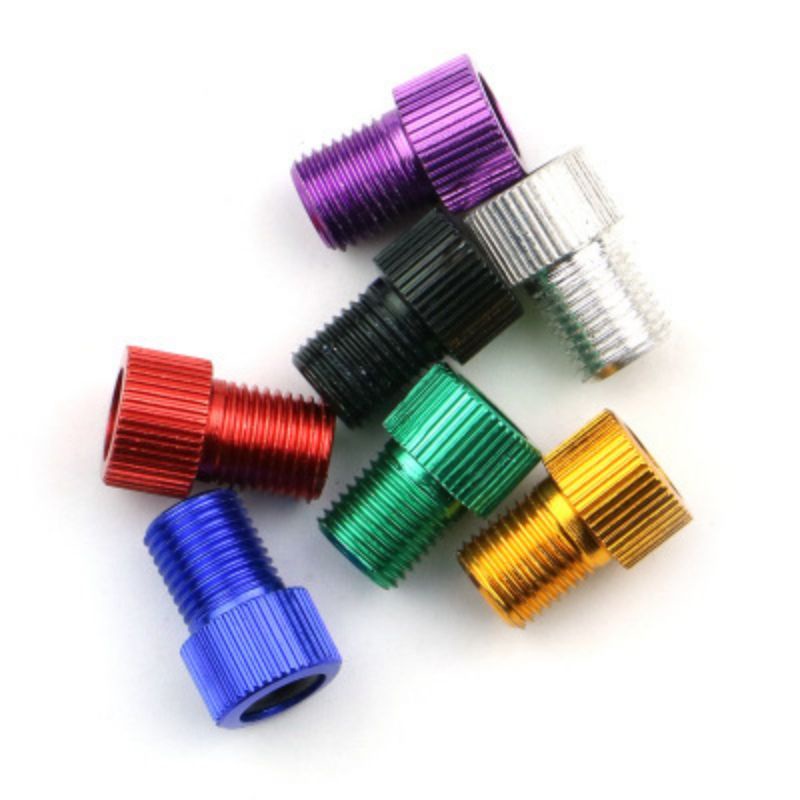 [KSB] Adaptor Adapter Pompa Ban untuk Sepeda presta ke schrader valve Adaptor Cop Ban Fixie Untuk Po