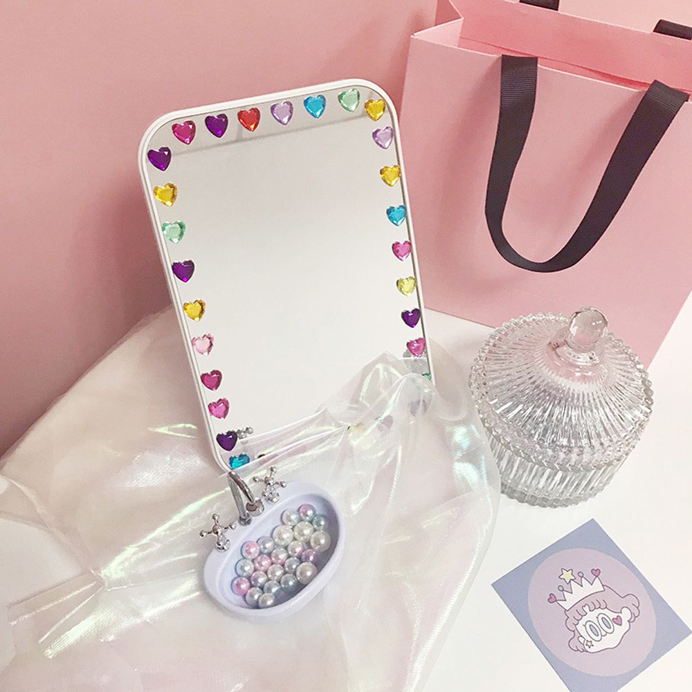 ELEGANT School 3D Shining Stickers Stationery Sticker LOVE Diamond Diamond Stickers Phone Laptop Stickers Cute For Children Phone Decorative Album Decor Beautiful Sticker Toys Heart Diamond