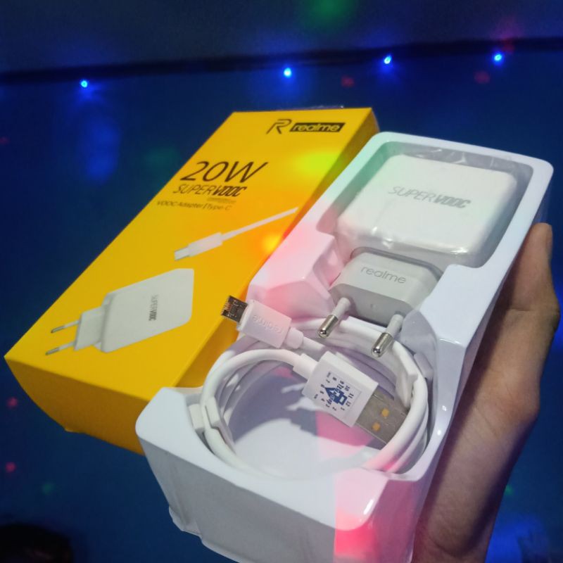 SUPER VOOC CAS ORI REALME FLASH CHARGING ORIGINAL FOR OPPO | MICRO USB | TIPE C | TETTA SHOP