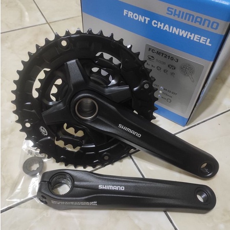 CRANK SHIMANO ALTUS FC-MT201 HOLLOWTECH 2 44T 32T 22T 3 SPEED GEAR HT2
