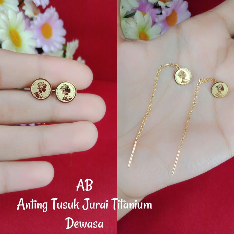 ANTING LOVE PANJANG TITANIUM