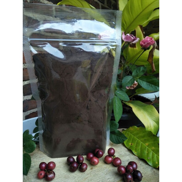 

Serbuk kopi Hitam khas Baradatu Lampung