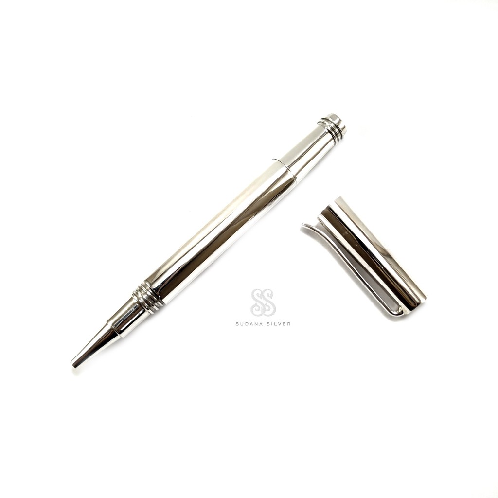 

Pulpen Perak Polos Handmade Sudana Silver Bali