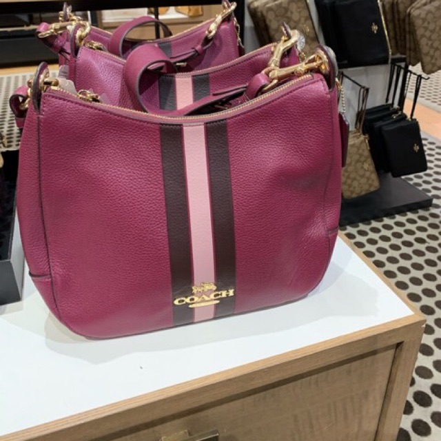 Coach Hobo Jess - Coach Jess Hobo Dark Berry