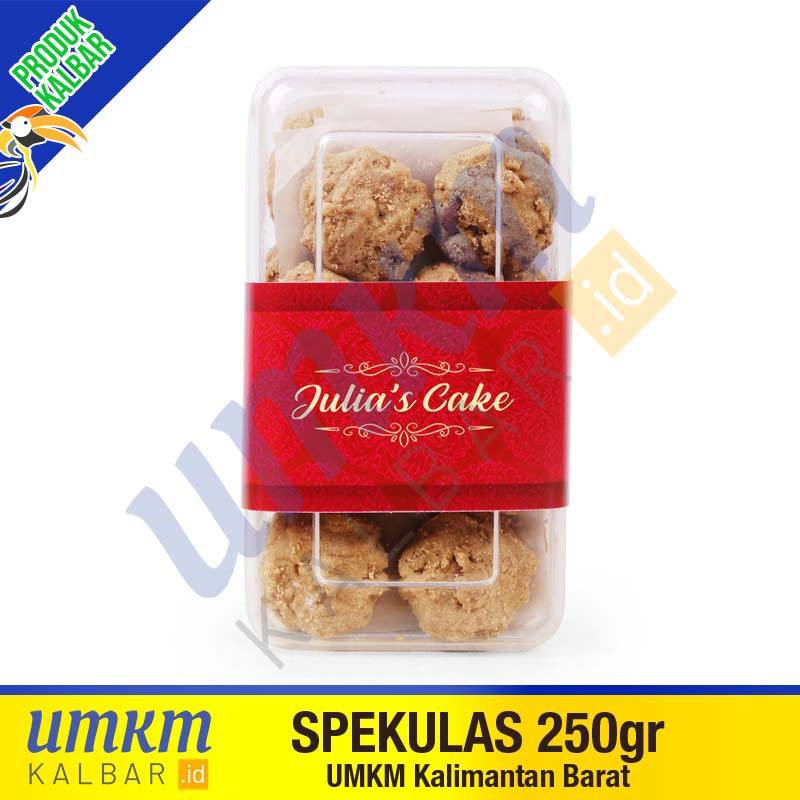 

Kue Kering Spekulas Julia's Cake 250g - Oleh-Oleh Cemilan Khas Pontianak