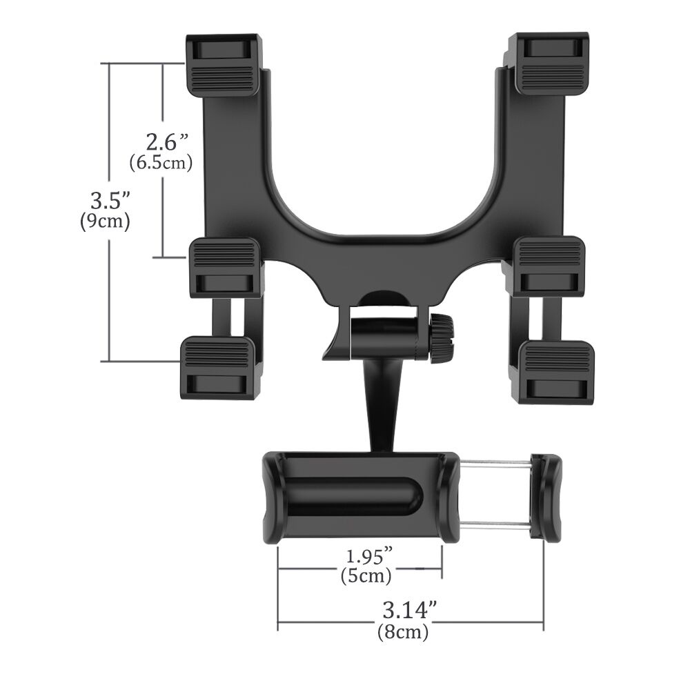 Bracket Dudukan Handphone Gps Navigasi Universal Untuk Kaca Spion Mobil