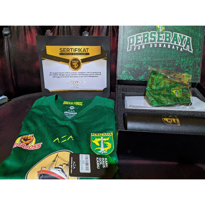 Jersey Persebaya Home 2021-2022 Authentic Version Original Persebaya Store