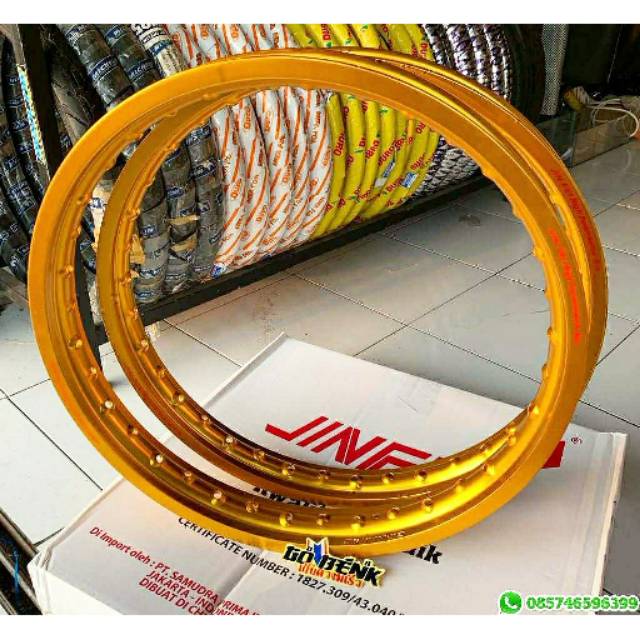 VELG JINFEI GOLD 120 140 RING 17