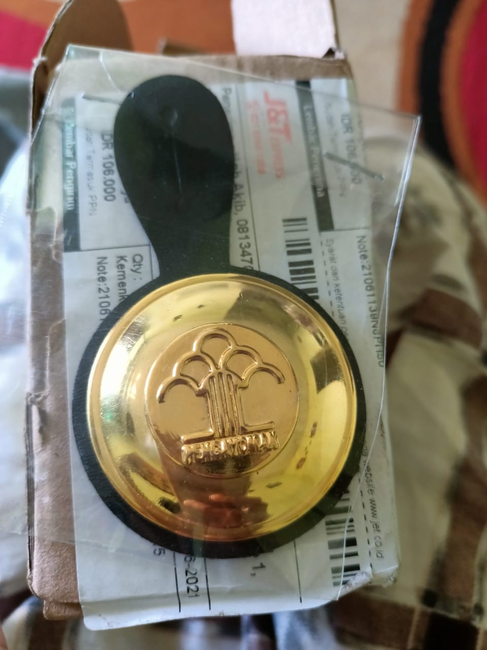 Tanda Jabatan Eselon V /5 Kemenkumham