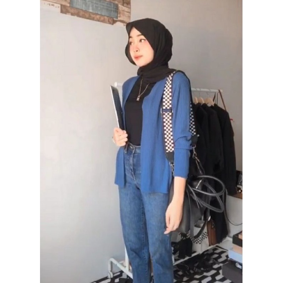 CARDIGAN RAJUT WANITA PREMIUM / OUTER RAJUT/CARDY KNIT/OUTERWEAR/ Crop Cardi Oversize Kardigan Cardy