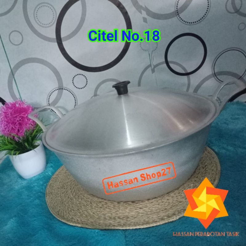 CITEL No. 18 Panci Katel Liwet rebus goreng Sayur Panci Katel Khas Tasikmalaya Termurah