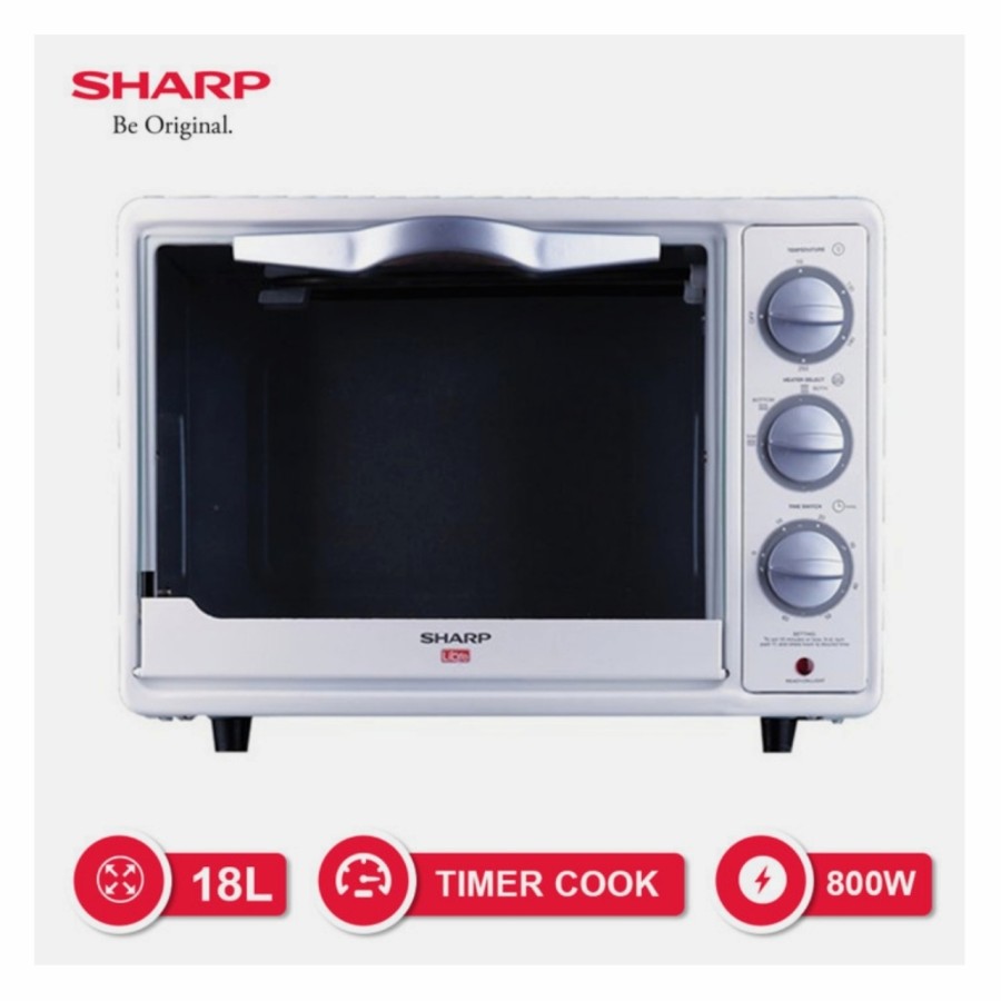 Oven Sharp 18 liter EO 800 watt