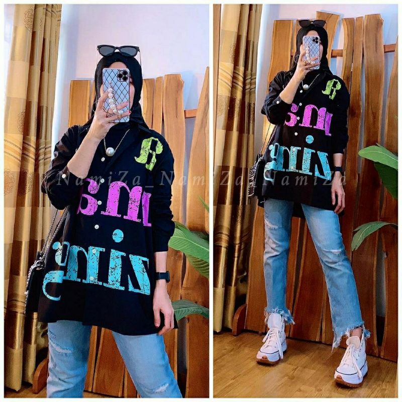 Amazing Tunik, TUNIK JUMBO WANITA LD 120 FIT XXL BAHAN KATUN JEPANG IMPORT TERMURAH TERJUMBO OOTD