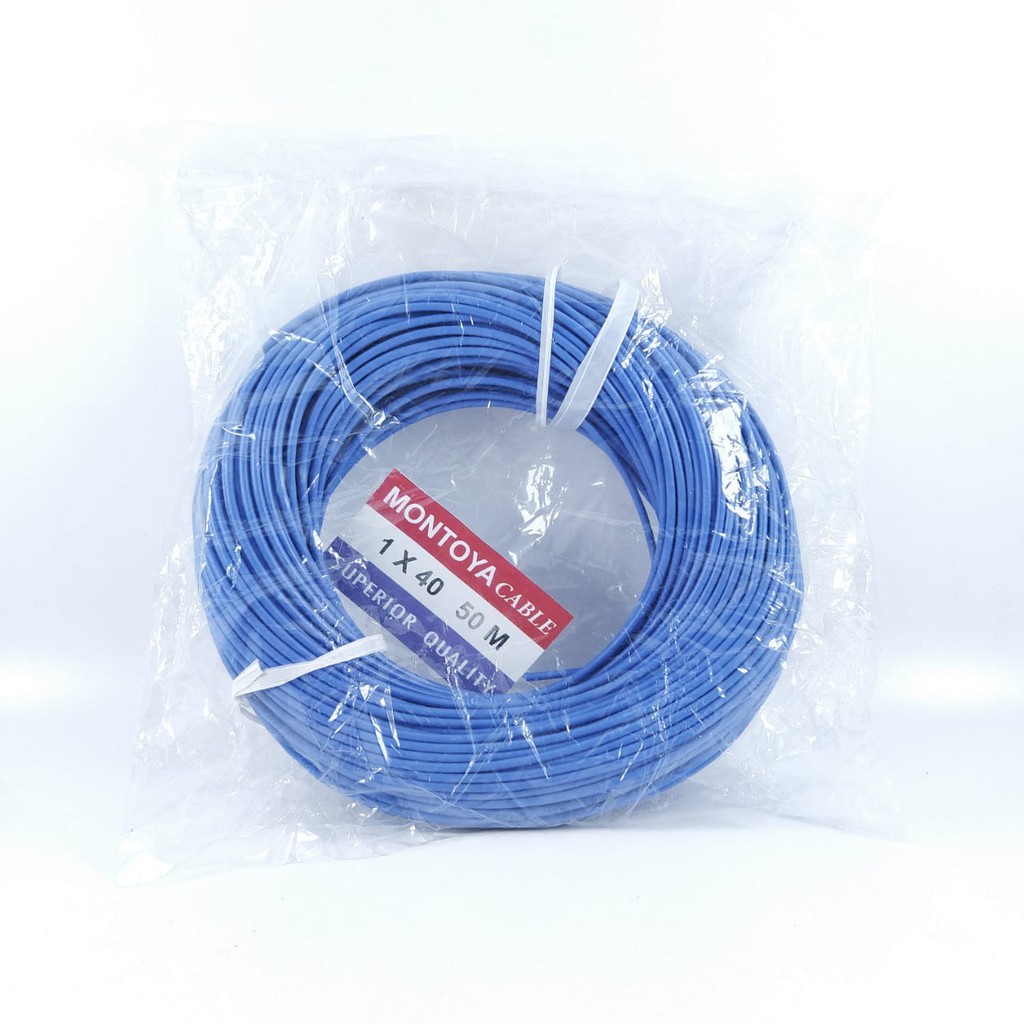 Kabel Serabut Montoya 1x40 ( Diameter 2,5 mm, 50 Meter )