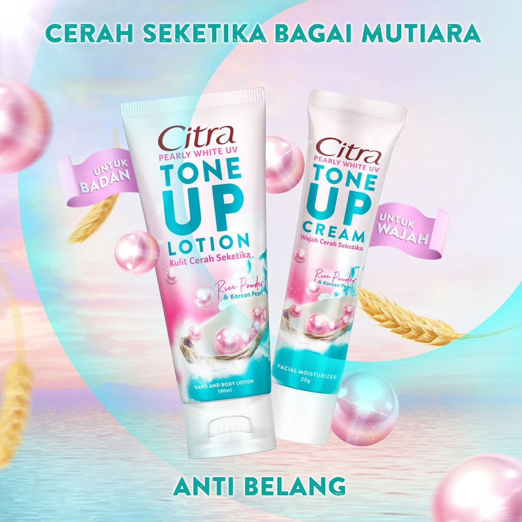 Citra pearly white uv tone up cream 20gr