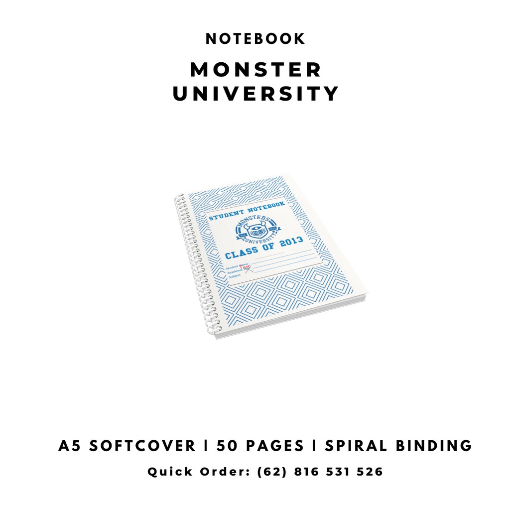 

Buku Tulis Monster University