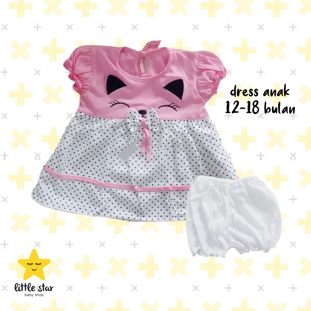 Set Dress Anak Cewek | Baju Setelan Anak Perempuan