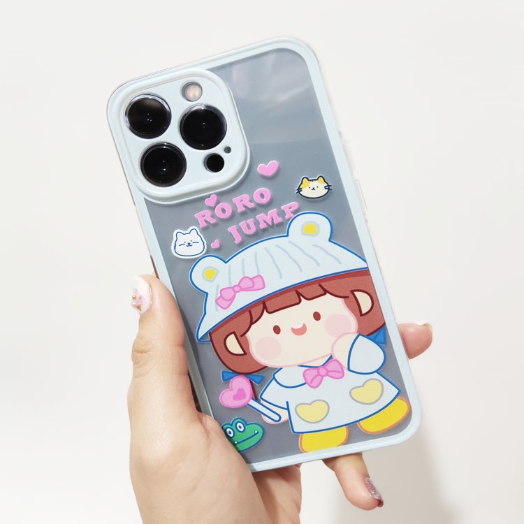 Case cartoons full lens cover iPhone 13 12 11 mini pro promax