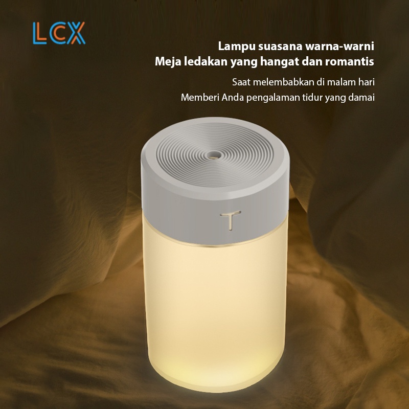 LCX humidifier air diffuser purifier humidifer for aroma night light pelembab dan penjernih udara