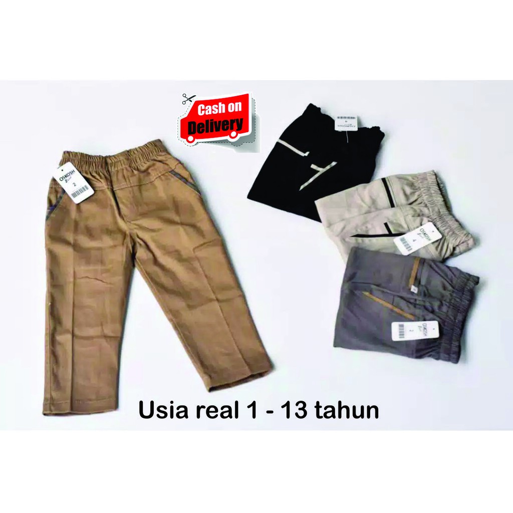 Celana panjang anak (b) cino usia 1-10 tahun-8