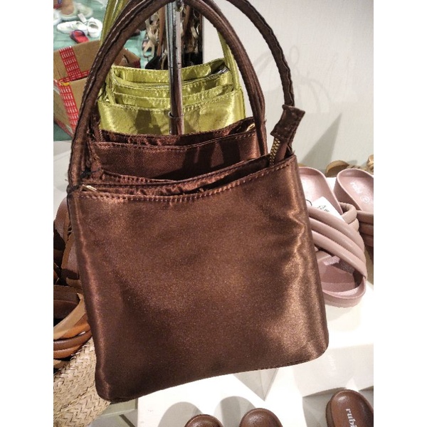 TAS RUBI HAND BAG ORIGINAL BROWN SALE