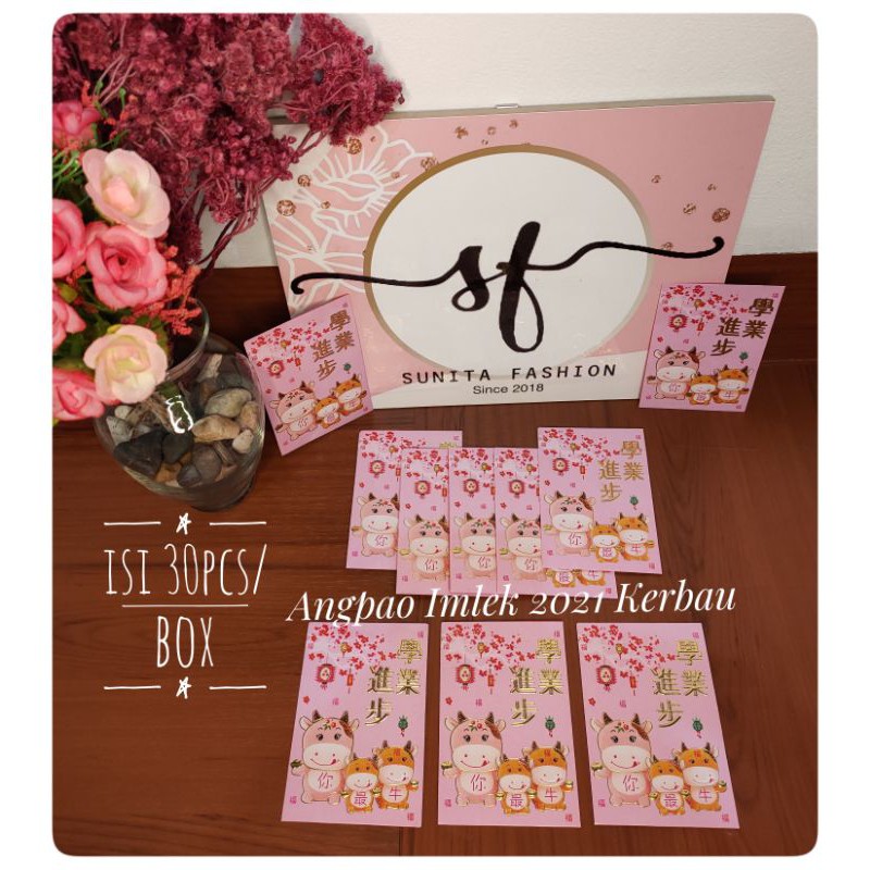 

i-1 Angpao Imlek 2021 Shio Kerbau/Kertas Angpao Imlek