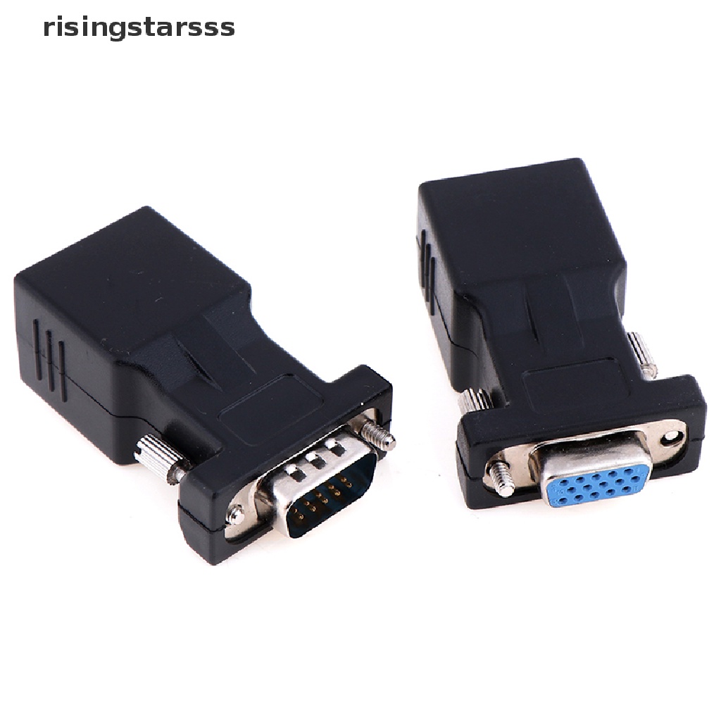 Rsid Adapter Konektor Lan Ethernet Vga Male Ke Rj45