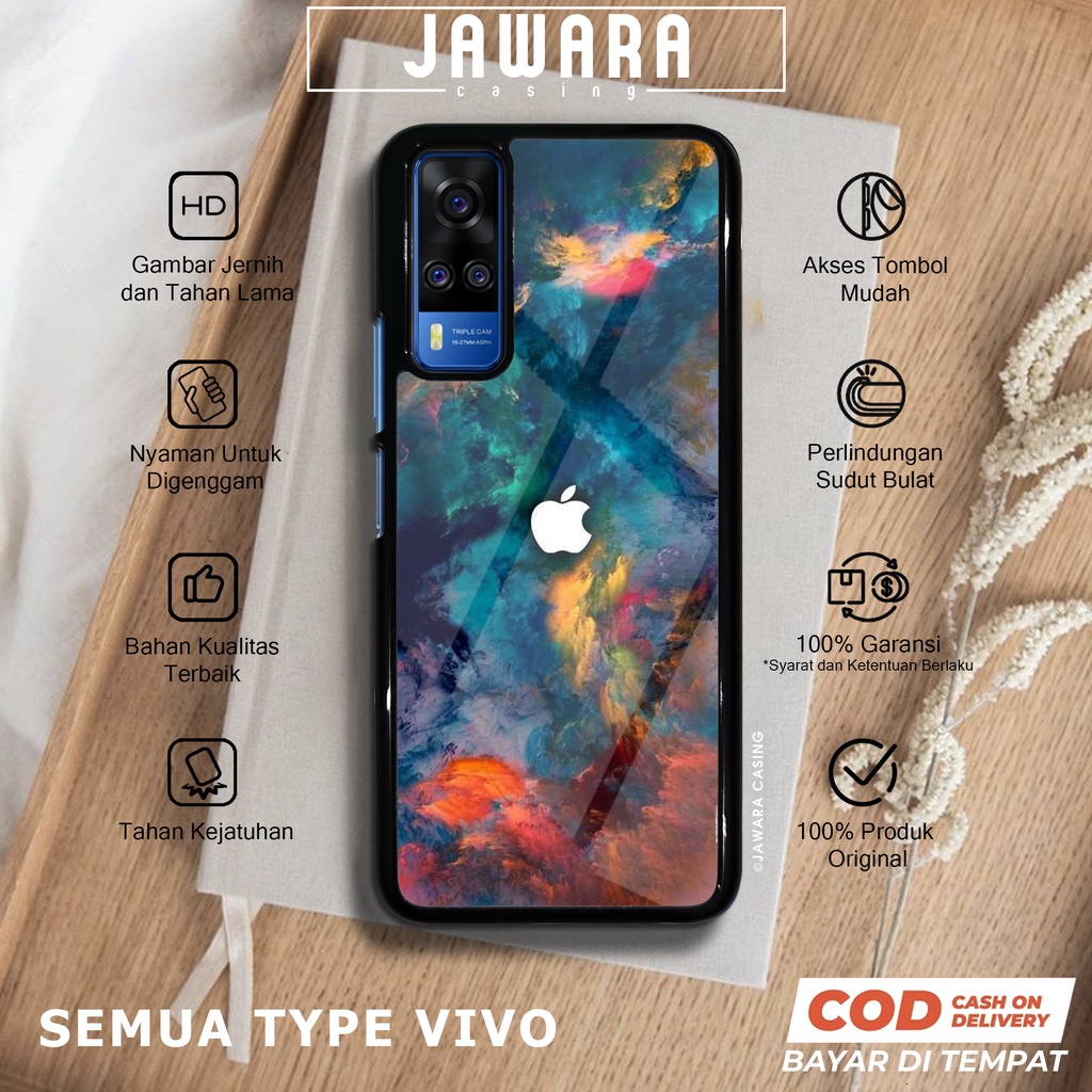 Case Vivo Y51 Y51A Y53S Casing Vivo Y51 Y51A Y53S Jawara Casing [AP01] Case Glossy Case Aesthetic Cu