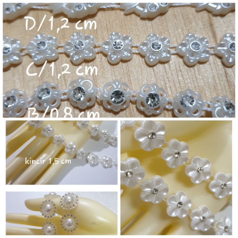 Diamond motif /panjang +-43 cm