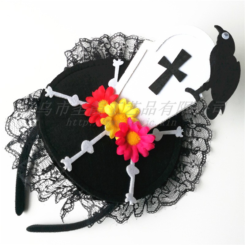 HBGR bando penyihir nenek sihir grave kuburan headband hairband halloween