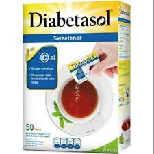 

Diabetasol Sweetener Zero Calorie - 100Sachet', 50Sachet', 25Sachet'