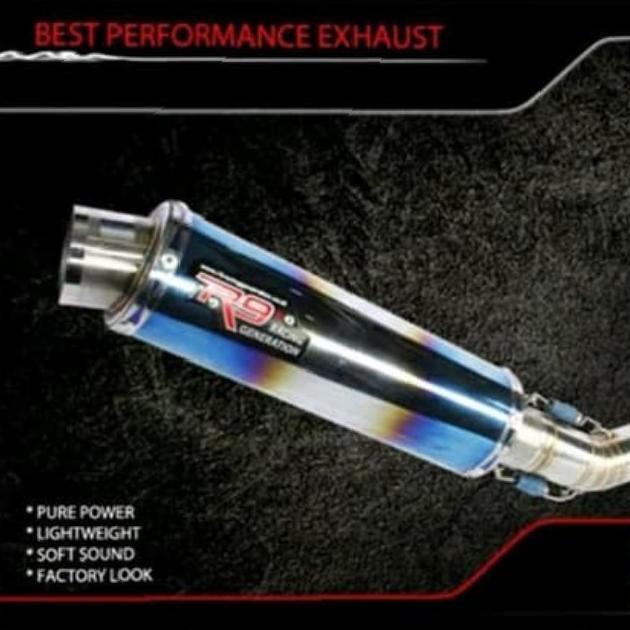 Knalpot R9 New Mugello Yamaha MX new original centralvar89 Juara