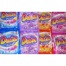 Sabun DAIA Renceng isi 6 sachet /RENCENG