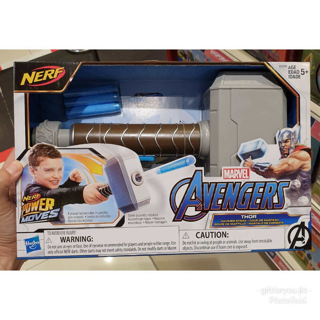 Jual Nerf Power Moves Marvel Thor 