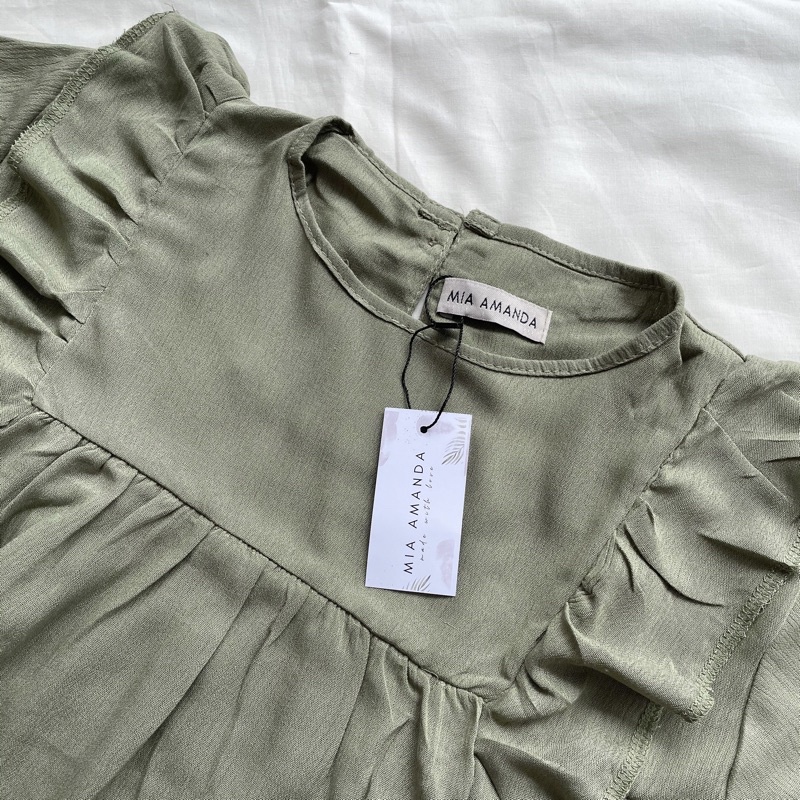 BIANCA BLOUSE / ATASAN WANITA by Mia Amanda-MATCHA