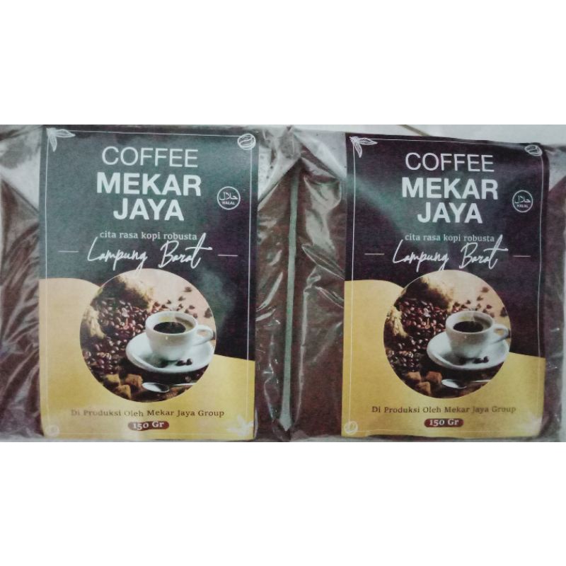 

bubuk kopi hitam lampung barat