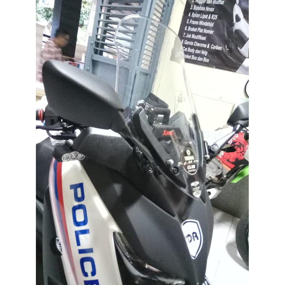 New Paketan Braket Spion Yamaha Xmax Dan Spion New R15 Shopee