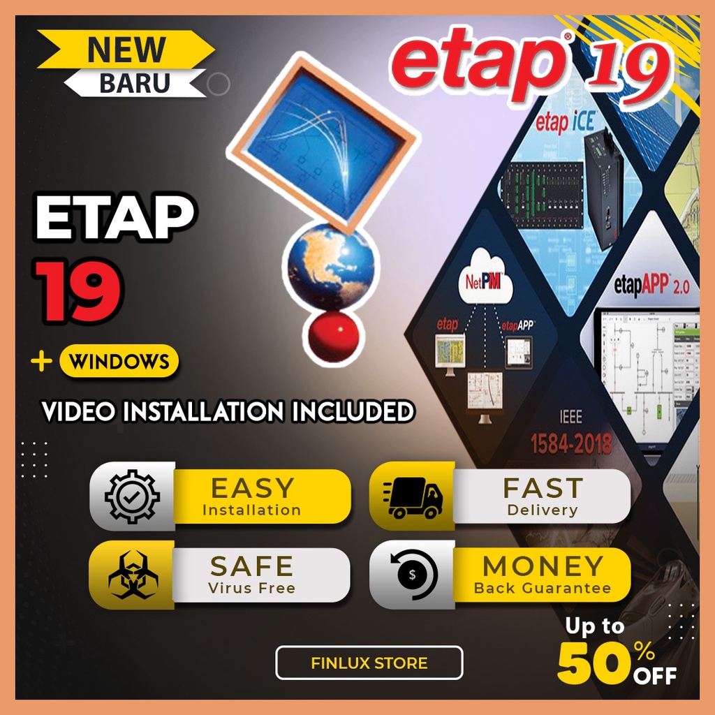 

[VIDEO] ETAP 19 Pwr Systm v19.0.1 Lftm Fr Wndws (64-Bt)