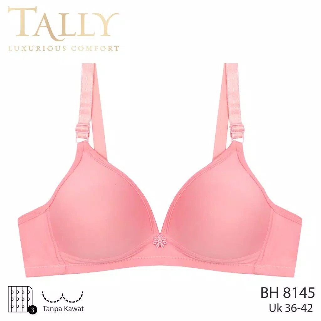 ORI TALLY | BH BUSA TIPIS TANPA KAWAT  KAIT 3 BH 8145 | SCALEN BH BUSA TIPIS TANPA KAWAT KAIT 2 BH 2