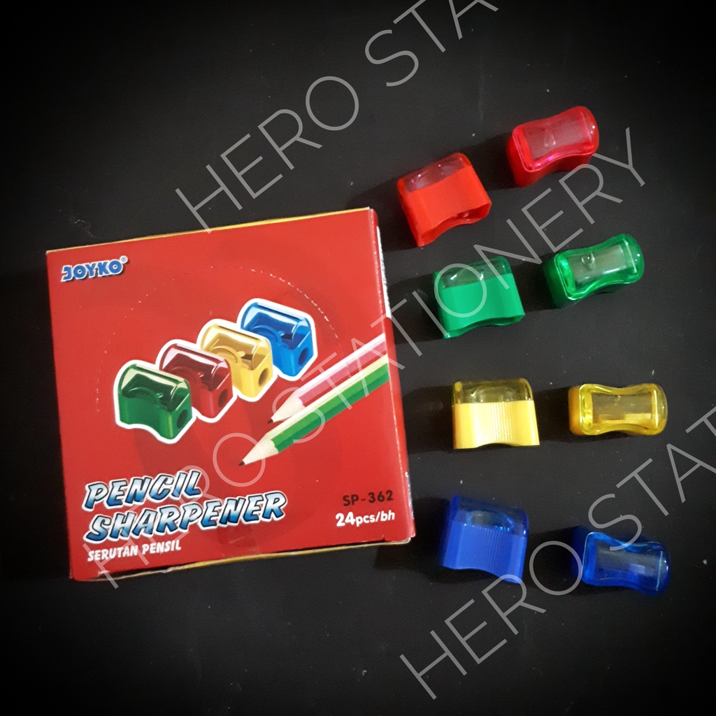 

Joyko rautan pencil sharpener model roti SP-362 . 24 unit