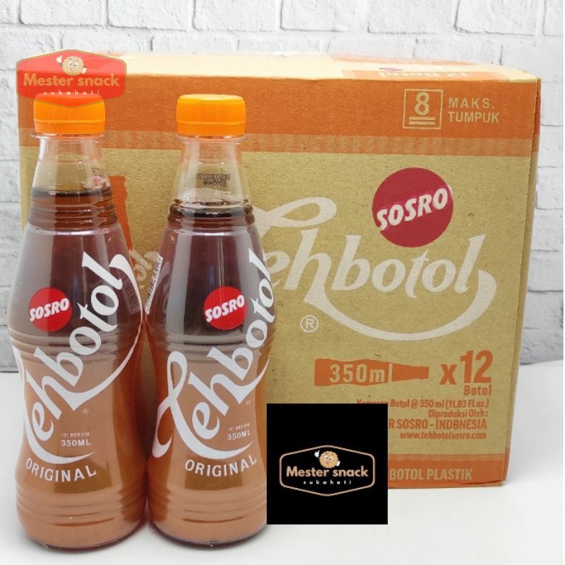 

Teh Botol Sosro 350 ml (1dus isi 12 botol)