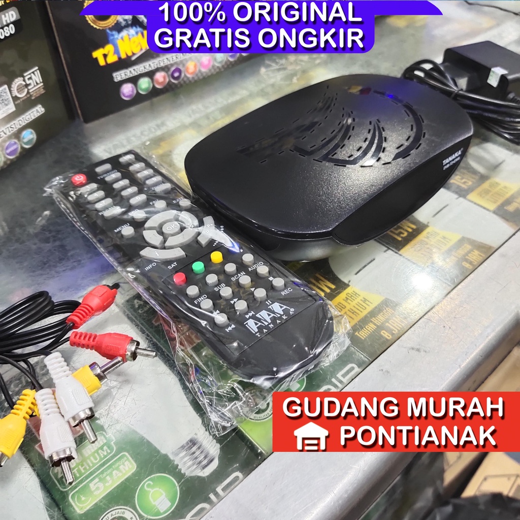 SMART STB BISA Terhubung KE HP (MIRRORING) Set Top Box TANAKA DVB T2 NEW Digital Support Wifi Dongle untuk YOUTUBE Versi Terbaru