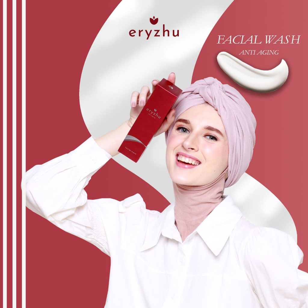 ERYZHU Facial Wash Anti Aging 100ml