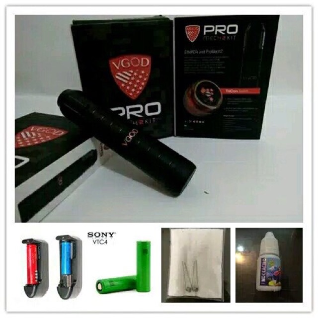 Paket Komplit Siap Ngebul Vgod promech 2