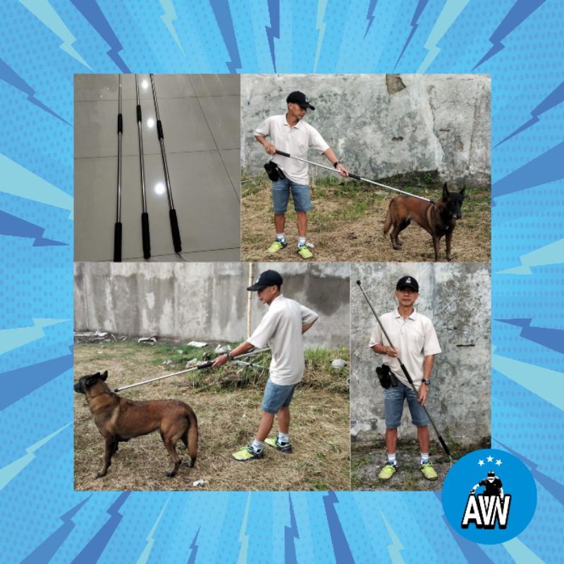 Dog Catcher Stainless / Alat Penangkap Anjing Stainless / Dog Training