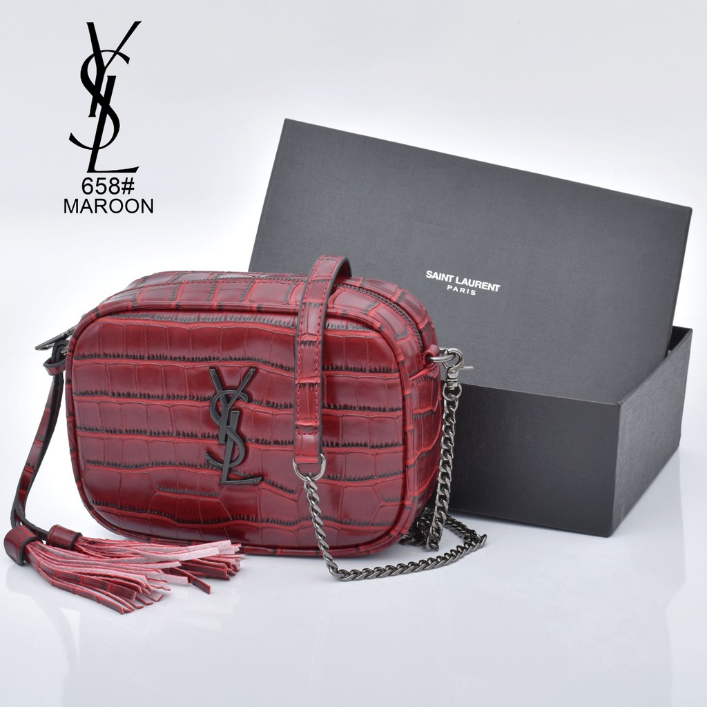 YSL658-BFO-TAS WANITA IMPOR MURAH BERKUALITAS-BatamFactoryOutlet-Grosir Online Batam