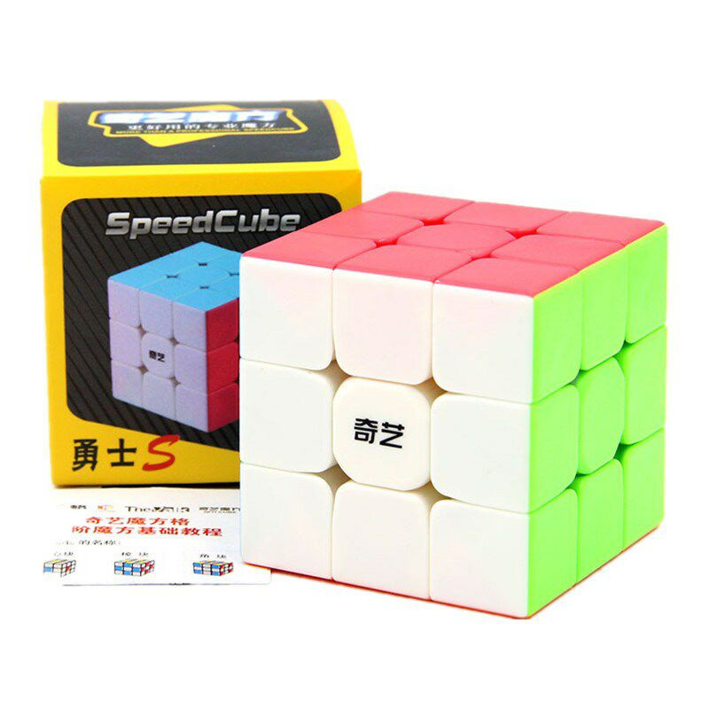 Rubik 3x3 Qiyi Warrior S 3x3 Stickerless ORIGINAL