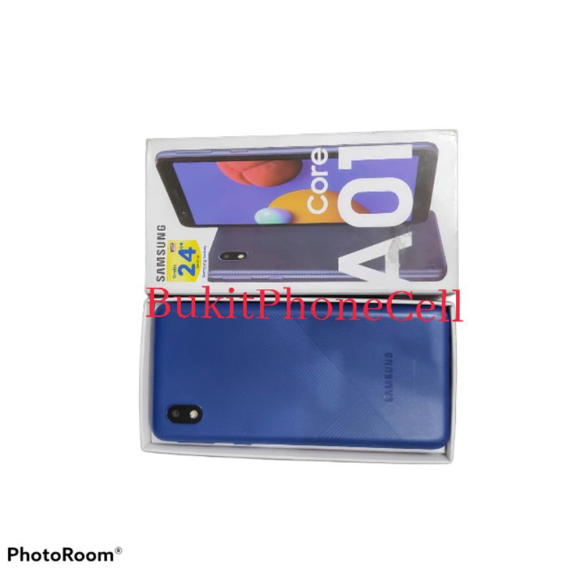Samsung A01core 1/16 biru bekas,seken,second
