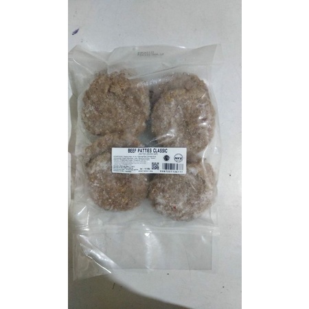 Beef Patties Classic merk bernardi isi 10 berat 450 gr