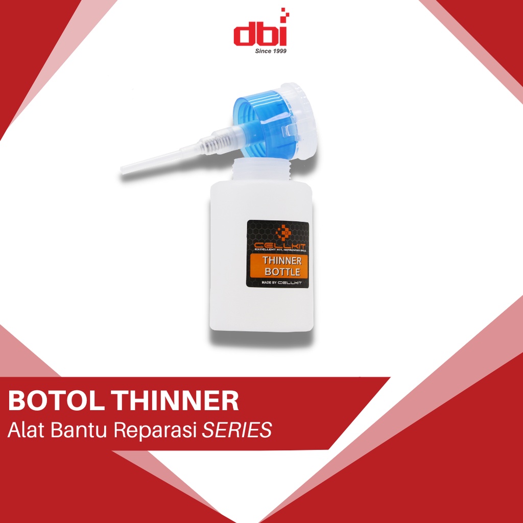 Botol Thinner Tempat Thinner CELLKIT Tutup Biru